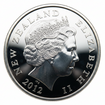 New Zealand Fairy Tern 2012 5 Dollars Silber Proof Coin