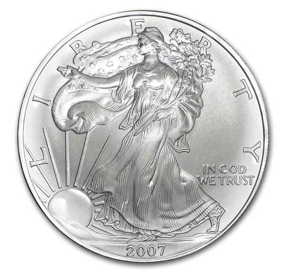 USA Silver Eagle 2007 1 oz Silber