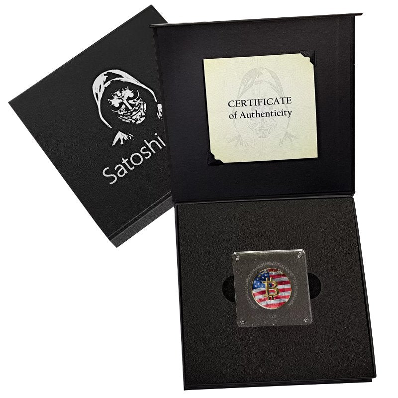 Satoshi Silver - Bitcoin Nations USA Limited Edition