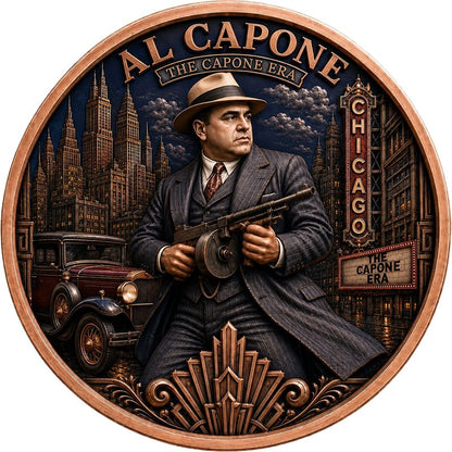 1kg Kupfer Italien - Al Capone – The Fall of Scarface 2026