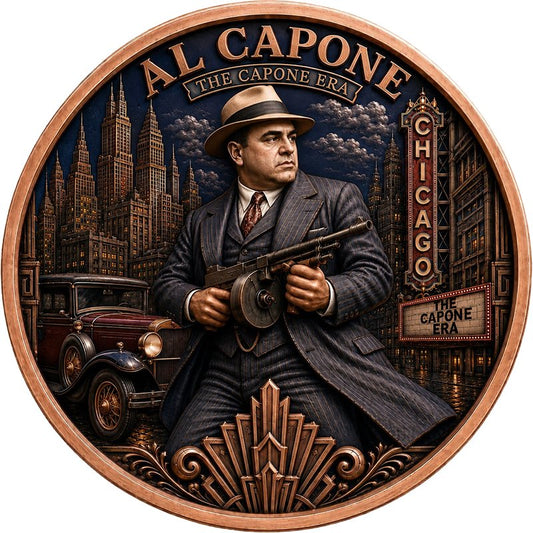1kg Kupfer Italien - Al Capone – The Fall of Scarface 2026