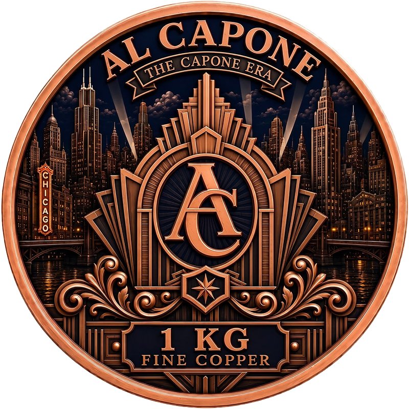 1kg Kupfer Italien - Al Capone – The Fall of Scarface 2026
