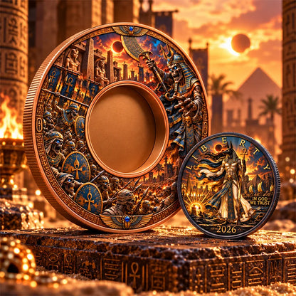 Silver Eagle und 1kg Kupfer Anubis gegen den verfluchten Pharao 2026