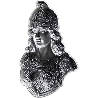 Samoa Athena 2026 2 oz Silber High Relief Antik Finish