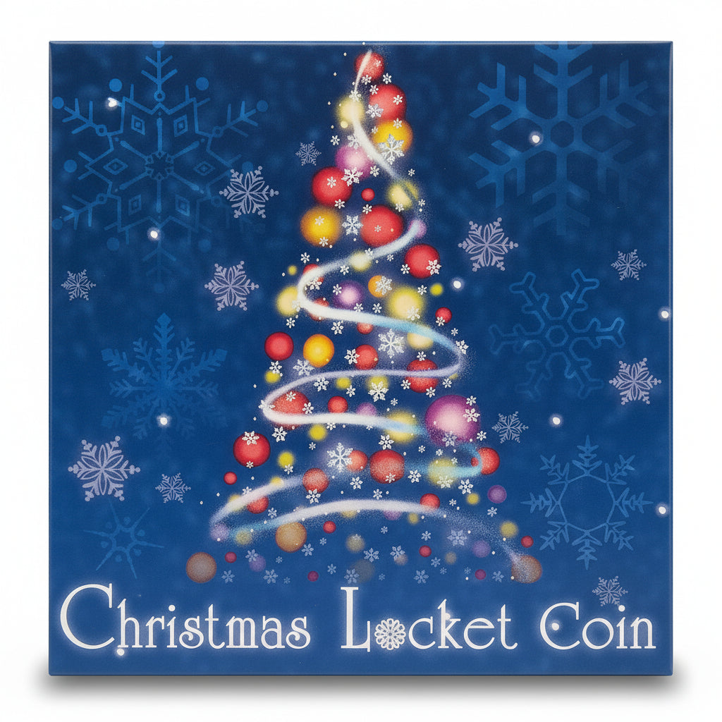 Australien Christmas Locket Coin 2012 1 oz Silber PP mit Etui Zertifikat und Umverpackung
