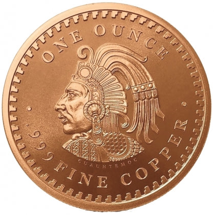 1oz Kupfer #22 USA Azteken Kalender