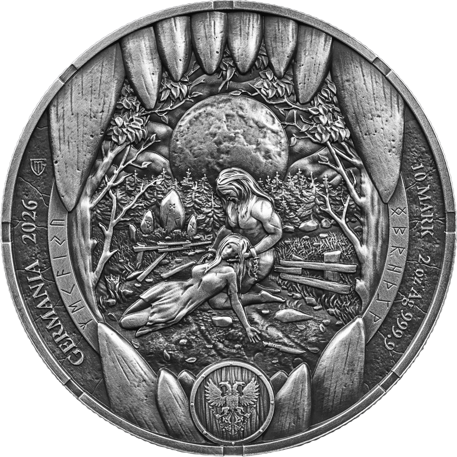 Germania - 2oz Bödvar Saga Loss 2026 Ultra High Relief