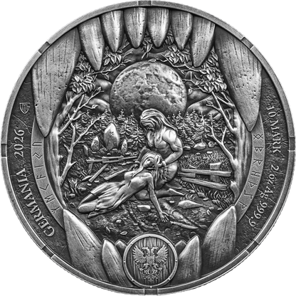 Germania - 2oz Bödvar Saga Loss 2026 Ultra High Relief