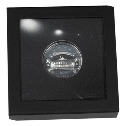 Cook Islands 2 oz Classic Car Open Roads 2021 – Originaletui mit Zertifikat