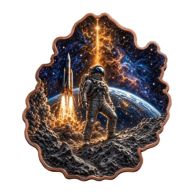 1oz Kupfer - Cosmic Frontier – Beyond the Horizon 2026