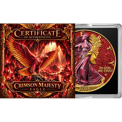 USA - Silver Eagle Crimson Majesty 2026