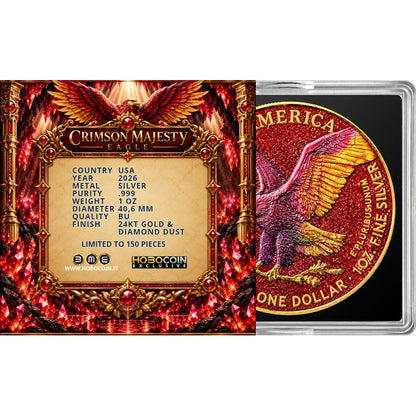 USA - Silver Eagle Crimson Majesty 2026