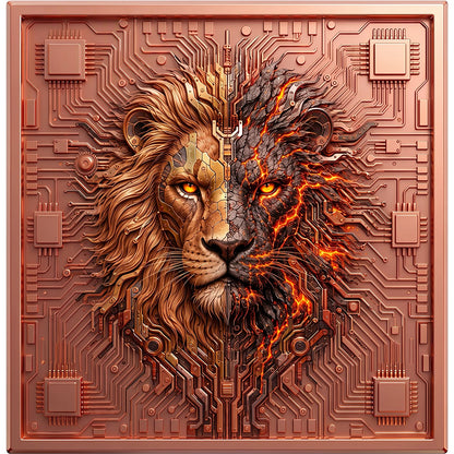 1oz Kupfer Cyber Lion 2026