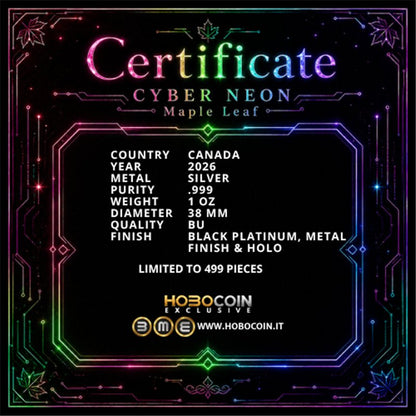 Kanada - Cyber Neon Maple Leaf 2026