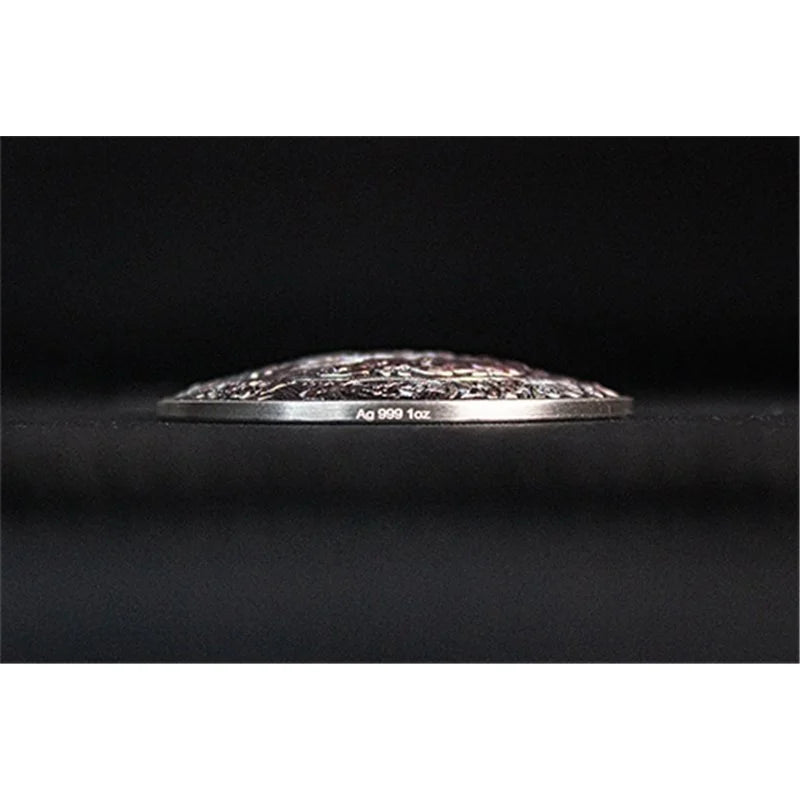 Hercules Shield Stacker 1 oz Silber Antik Finish USA