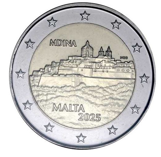 Malta 2€ 2025 - Mdina