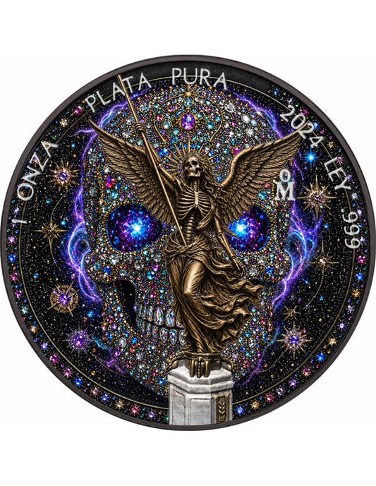 Mexiko - DIAMOND LIBERTAD AURA SKULL 2024