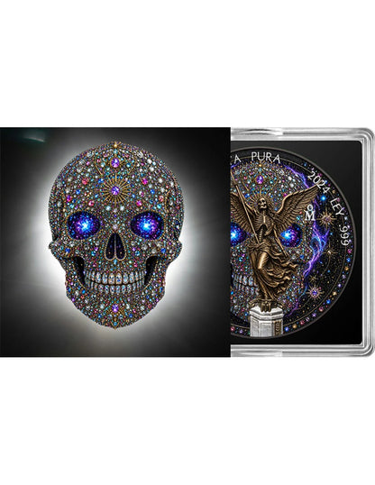 Mexiko - DIAMOND LIBERTAD AURA SKULL 2024