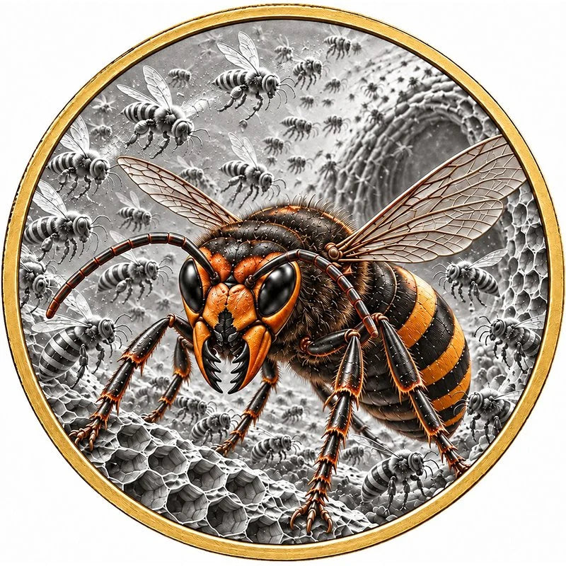 Mexiko - 1oz Libertad Hornisse in 1kg Kupfer Bienen 2026