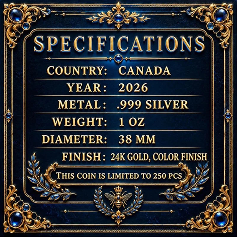 Kanada - Maple Leaf The Sapphire Bee 2026