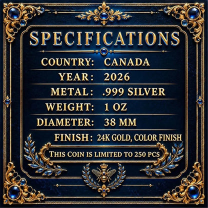 Kanada - Maple Leaf The Sapphire Bee 2026