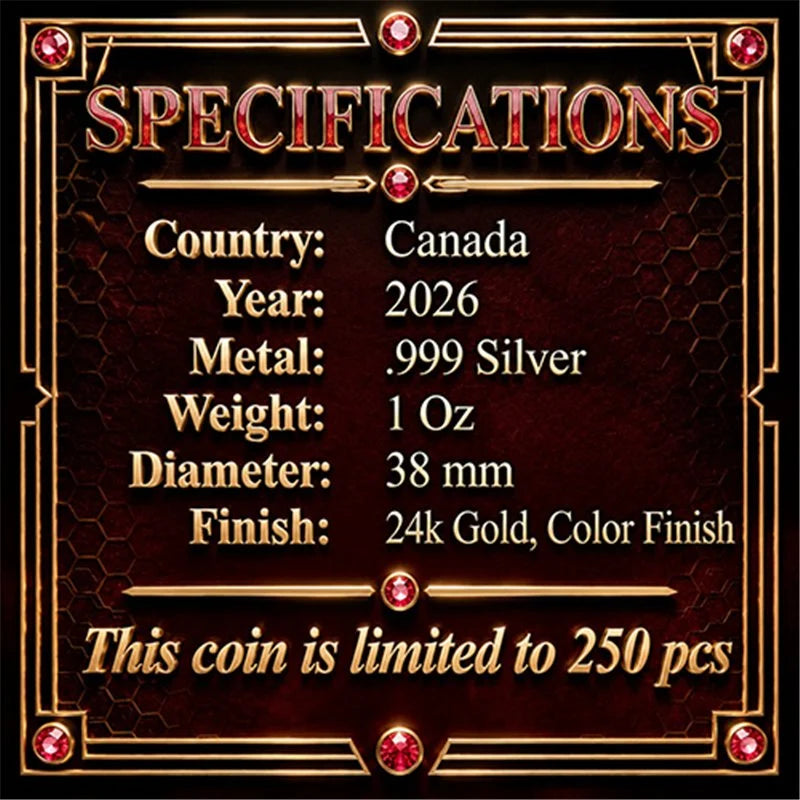 Kanada - Maple Leaf The Ruby Bee 2026