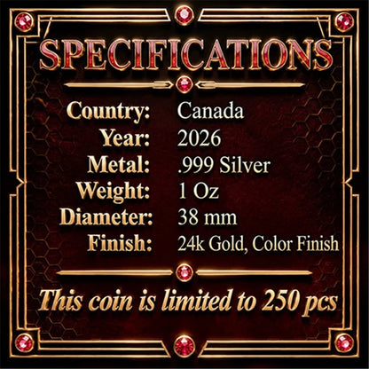 Kanada - Maple Leaf The Ruby Bee 2026