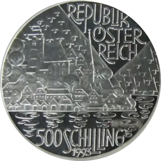 Österreich - 500 Schilling Seenregion 1993 PP
