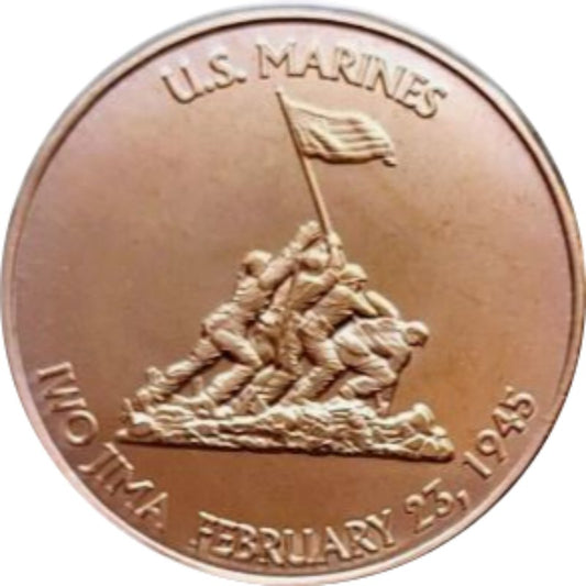 1oz Kupfer #82 USA Iwo Jima