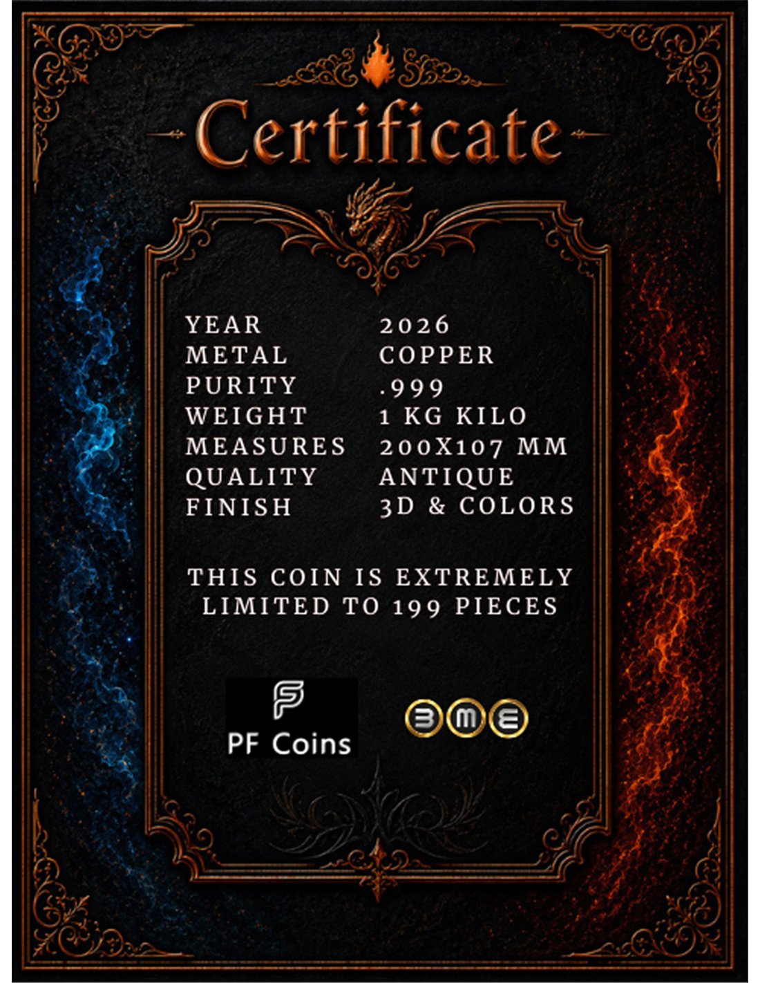 1kg Kupfer - Dragon’s Legacy 2026
