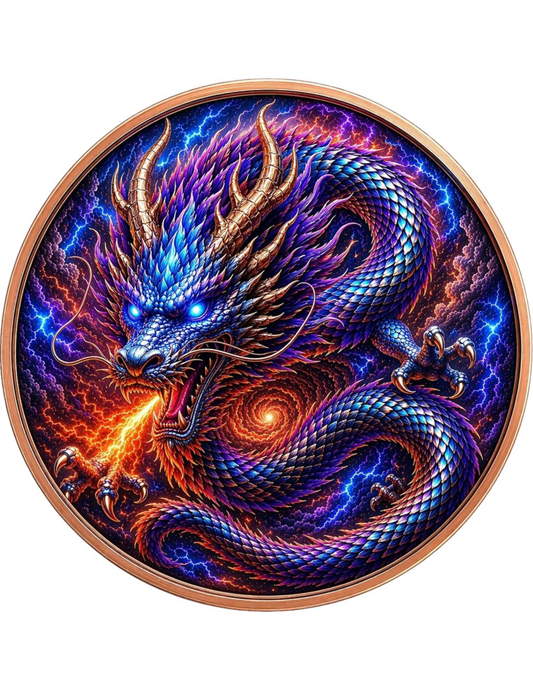 5oz Kupfer Italien - DRAGON OF THE COSMIC STORM 2026