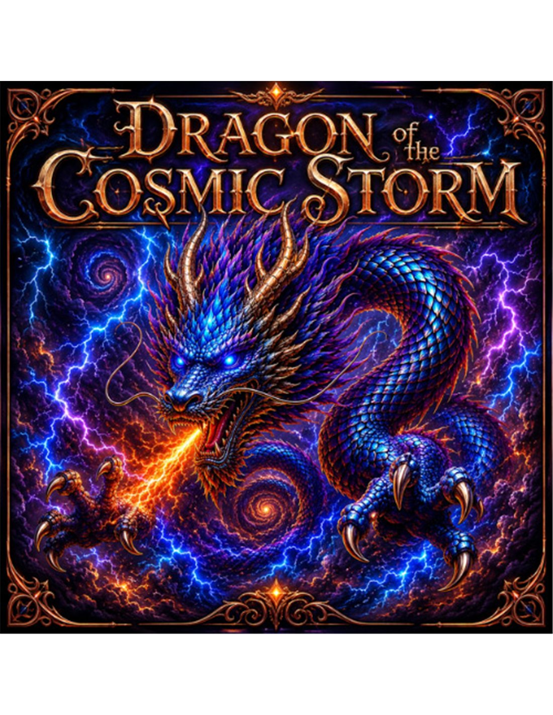 5oz Kupfer Italien - DRAGON OF THE COSMIC STORM 2026