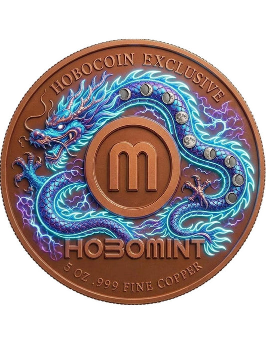 5oz Kupfer Italien - DRAGON OF THE COSMIC STORM 2026