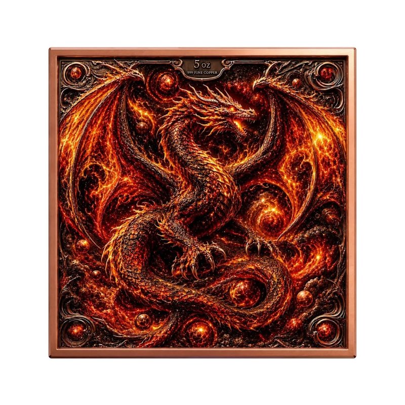 5oz Kupfer - Dragons of Eternal Fire 2026