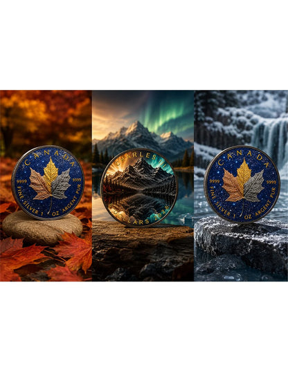 Kanada - DREI METALLE, EINE NATION Maple Leaf 2026