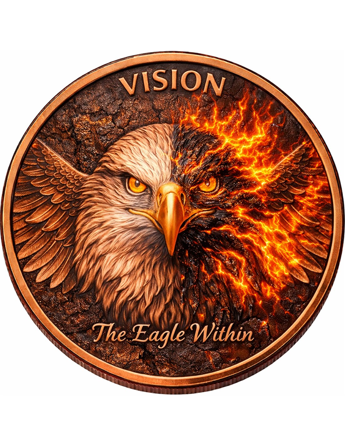 1oz Kupfer Italien - Vision Der Adler in uns 2026