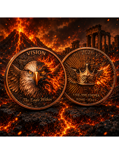 1oz Kupfer Italien - Vision Der Adler in uns 2026
