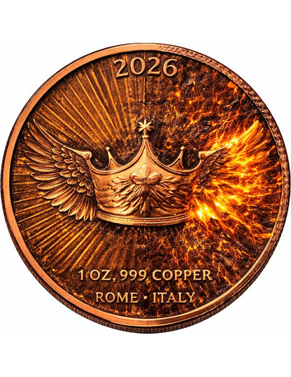 1oz Kupfer Italien - Vision Der Adler in uns 2026