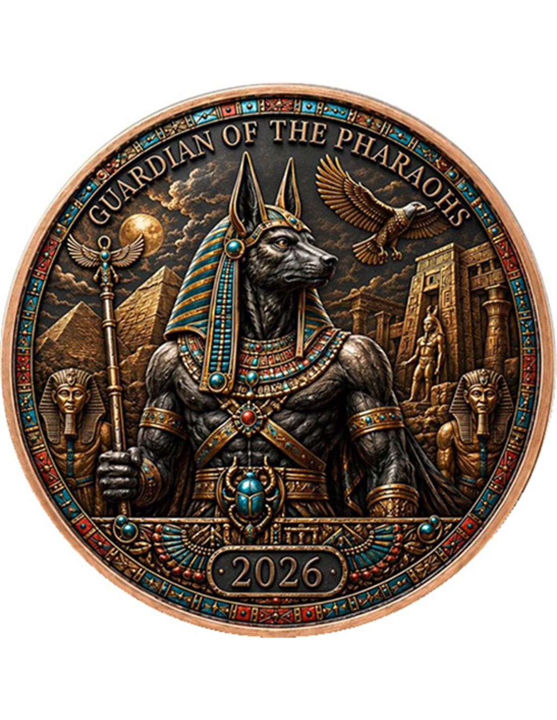 1oz Kupfer Italien - EGYPT Ancient Empires 2026