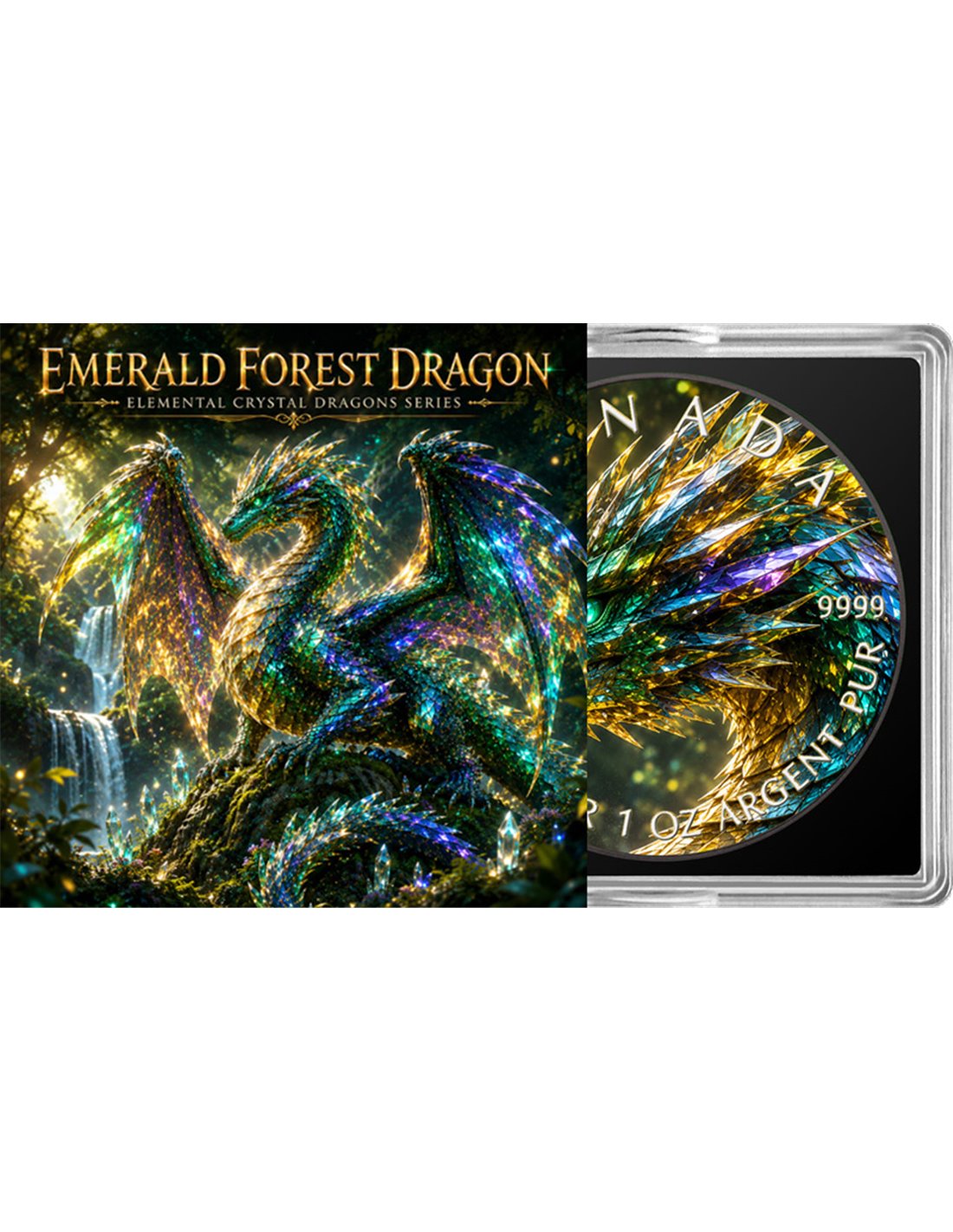 Kanada - EMERALD FOREST DRAGON Ruthenium