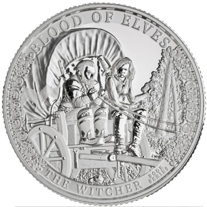 The Witcher Blood of Elves 1 oz Silber 2024 – Kamerun