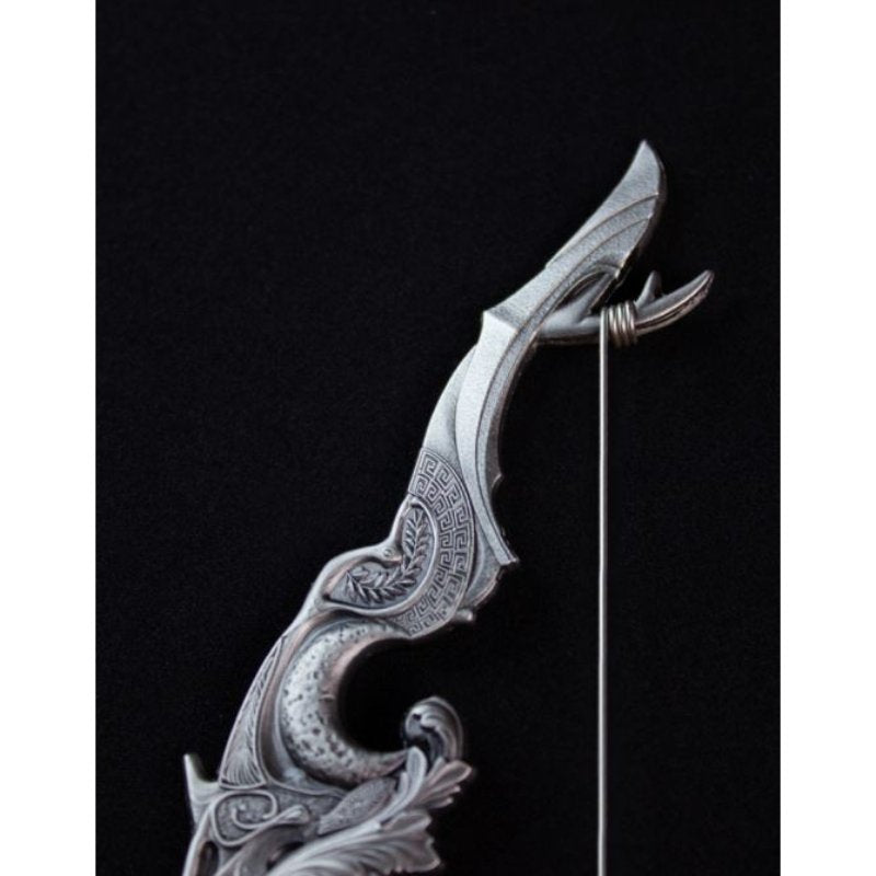 Antike Silbermedaille „Crescent Bow“ – 2 oz – The Divine Weapons Serie mit kunstvollem Bogen-Motiv

