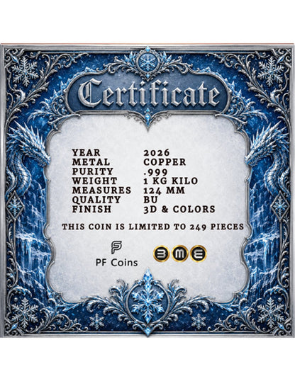 1kg Kupfer - Frost Dragon The Ice Emperor 2026