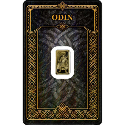 Gods of Germania – Odin Goldbarren 1/100oz