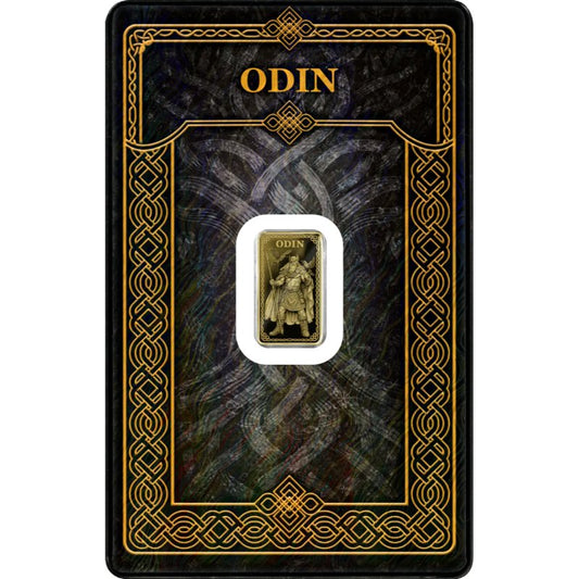 Gods of Germania – Odin Goldbarren 1/100oz