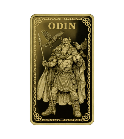 Gods of Germania – Odin Goldbarren 1/100oz