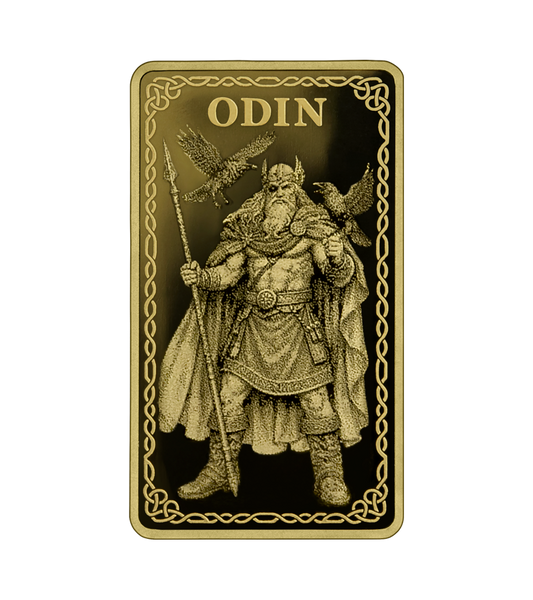 Gods of Germania – Odin Goldbarren 1/100oz