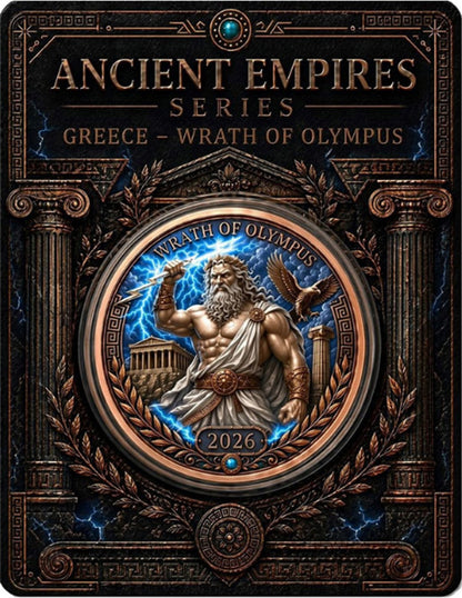 1oz Kupfer Italien - GREECE Ancient Empires 2026