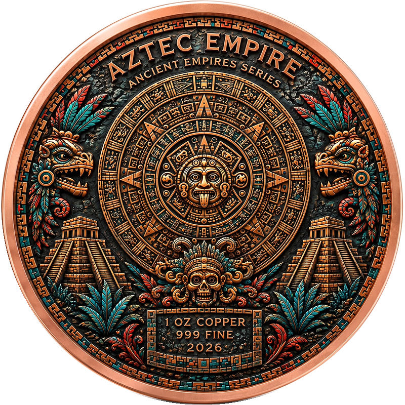 1oz Kupfer - Antike Reiche Zorn des Olymp 2026
