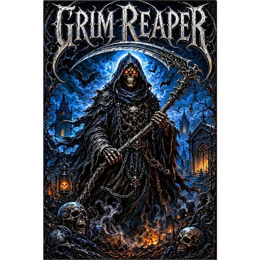 GRIM REAPER Das Ödland 2026 5 oz Kupferfolie Hobo Coin Exclusive